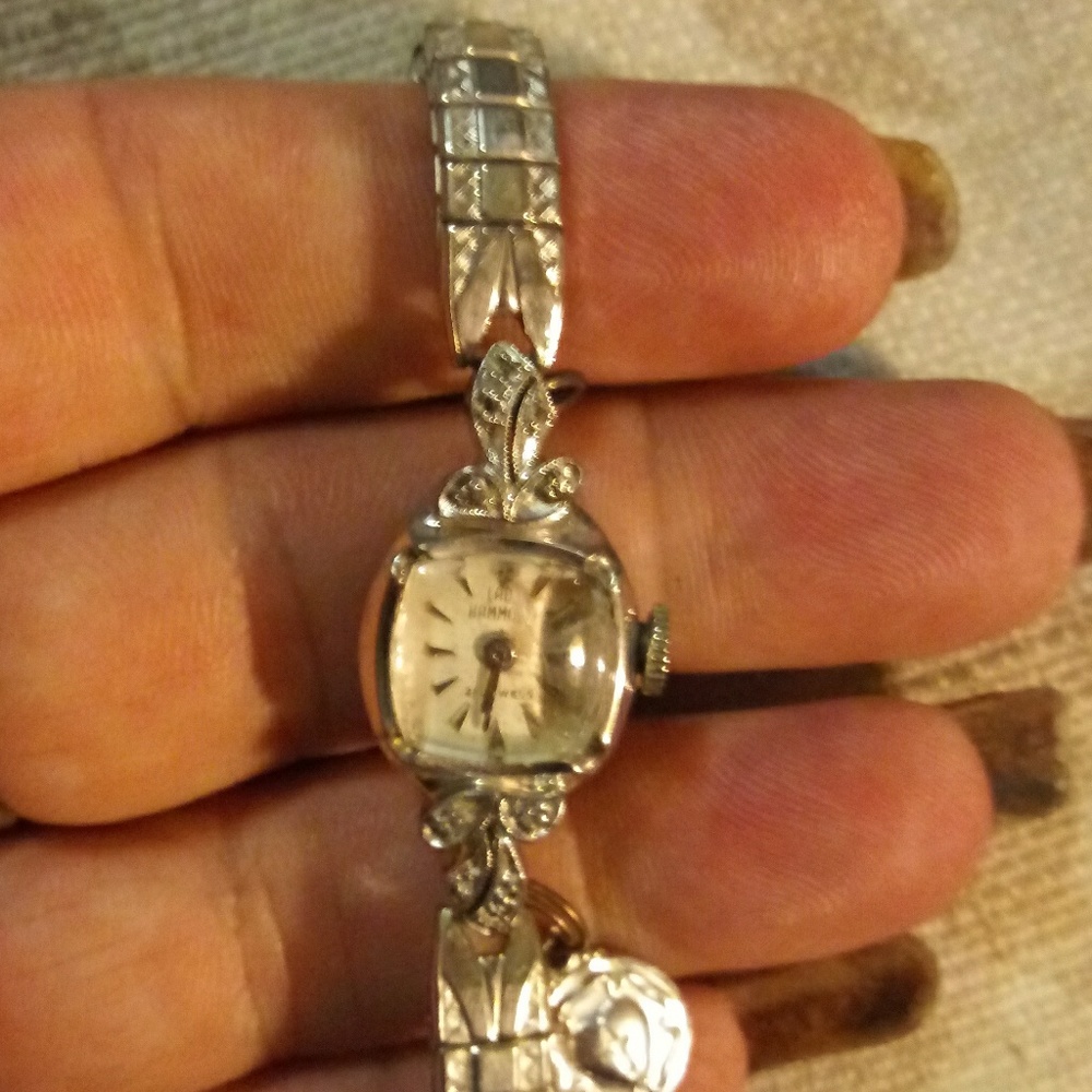 Vintage 1920s - 50s Lady Hammond 21 jewels 10k rgp